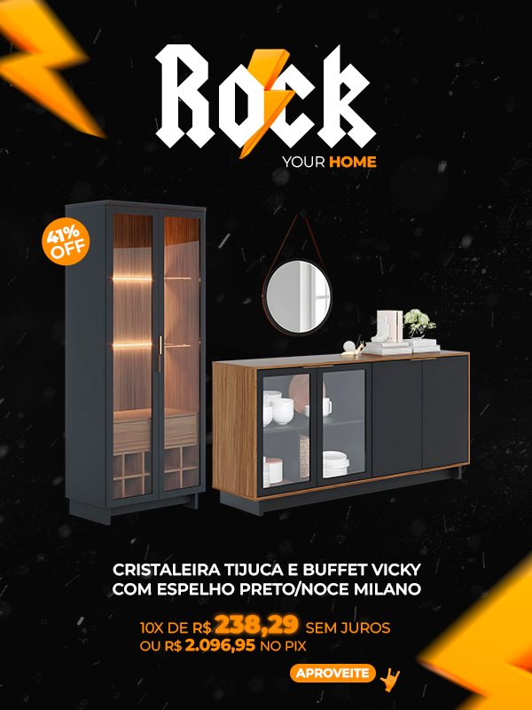 CRISTALEIRA E BUFFET