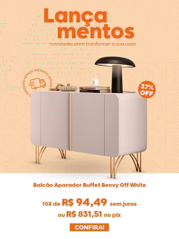 Aparador Buffet 2 Portas Benvy 