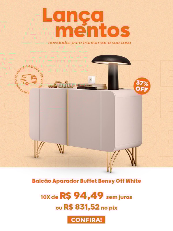 Aparador Buffet 2 Portas Benvy 