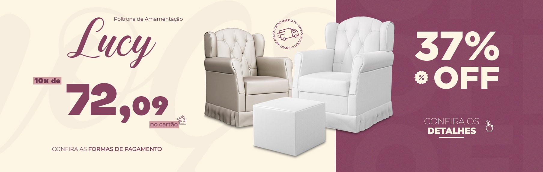 POLTRONAS AMAMENTAÇÃO