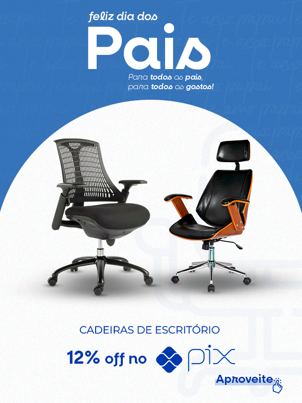 Cadeira de Escritório Diretor Giratória