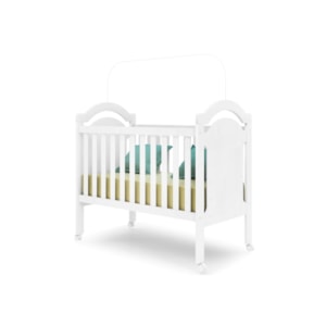 Berço Americano que vira Cama Carisma Branco Brilho - Canaã Berço Americano que vira Cama Carisma Branco Brilho - Canaã
