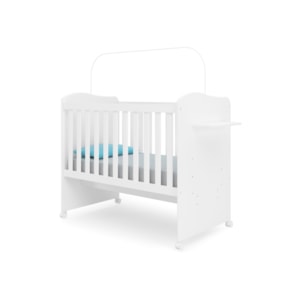 Berço Americano que vira Mini Cama Munique Branco Brilho - Canaã Berço Americano que vira Mini Cama Munique Branco Brilho - Canaã