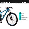 Bicicleta Aro 29 Quadro 15 Alumínio 12v Absolute Freio Disco Hidráulico Vega Azul/Preto - Spaceline