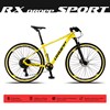 Bicicleta Aro 29 Quadro 17 Alumínio 9v Sunrace M9 Freio Hidráulico RX Sport Amarelo Neon - Dropp