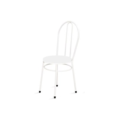 Cadeira Baixa 0.134 Redonda Branco - Marcheli