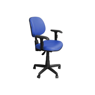 Cadeira de Escritório CE-Ergonômica Executiva Giratória Azul - Pethiflex