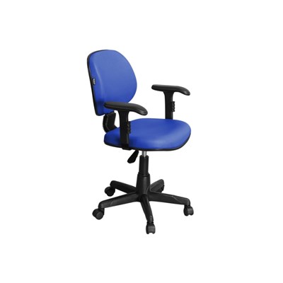 Cadeira de Escritório LE01 Executiva Giratória Azul - Pethiflex
