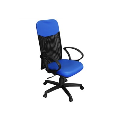 Cadeira de Escritório PP04 Presidente Giratória Azul - Pethiflex