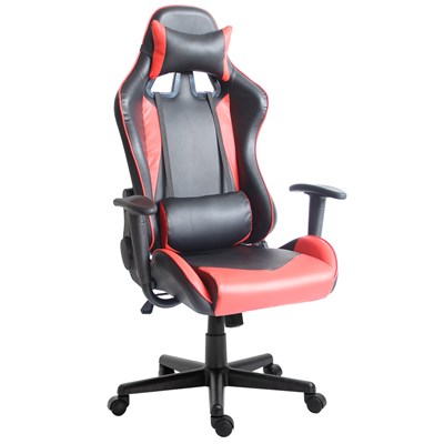 Cadeira Gamer Reclinável Pro F01 Preta/Vermelha - Mpozenato