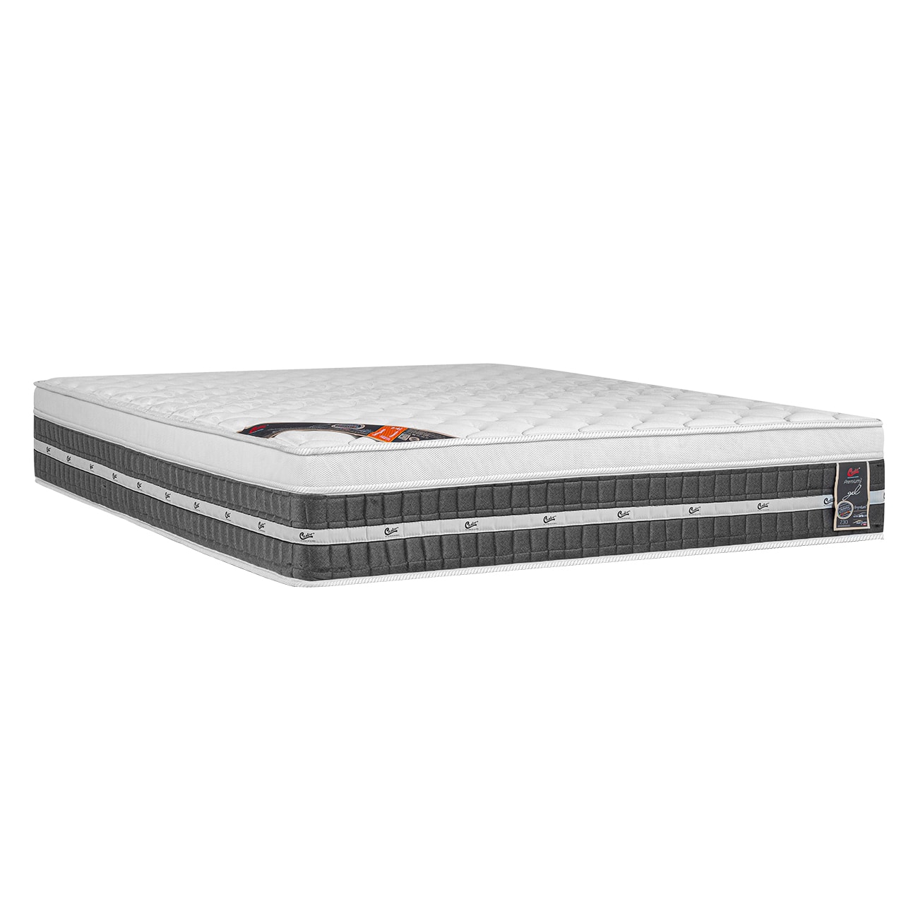 Colchão King One Face Premium Gel 193X203x32cm - Castor