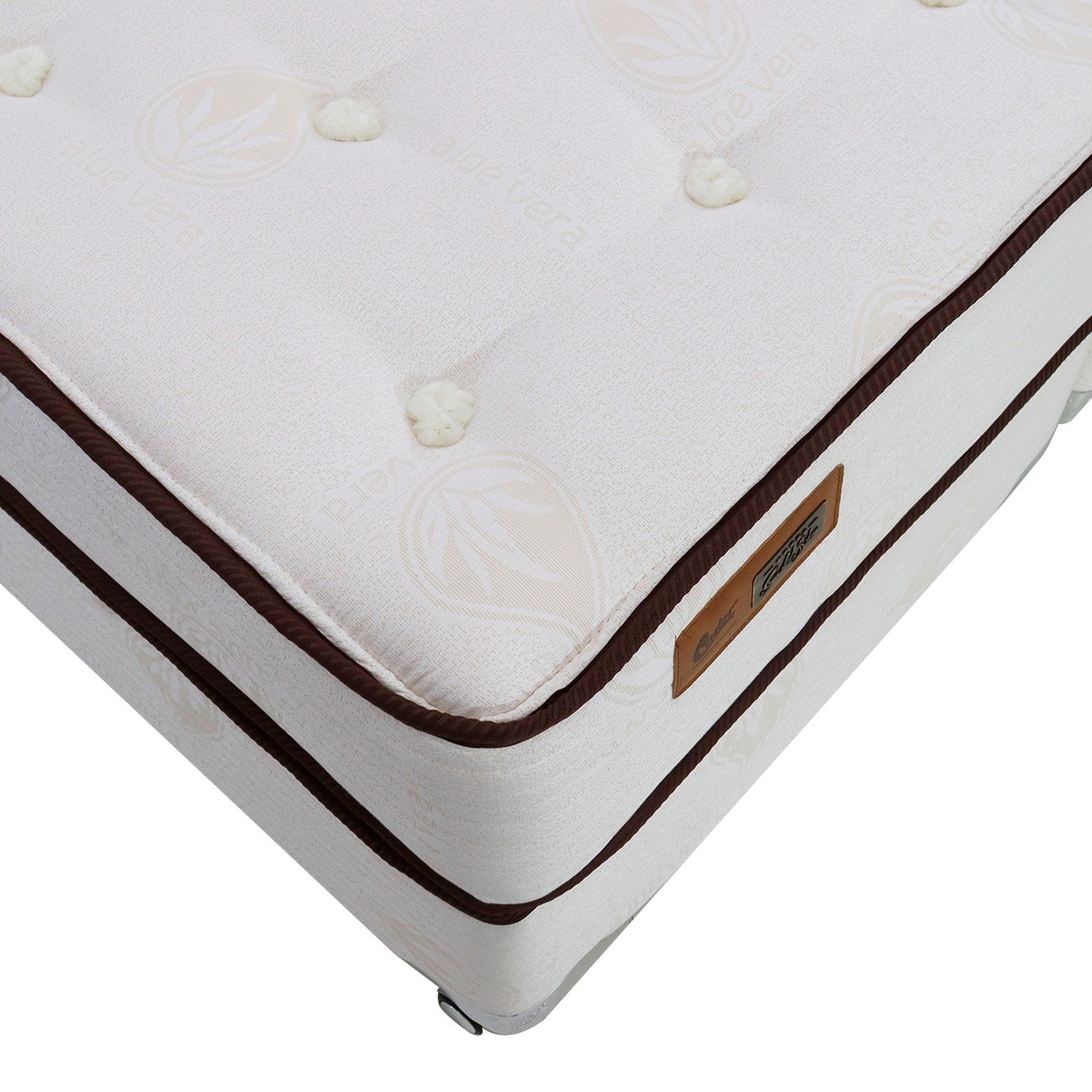 Colchão Queen New Aloe Vera Kingdom 158x198x32cm - Castor