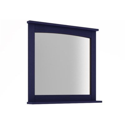 Espelheira Para Banheiro 78 cm Azul - Mão & Formão