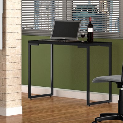 Mesa Para Computador Escrivaninha Porto 120cm Preto - Fit Mobel
