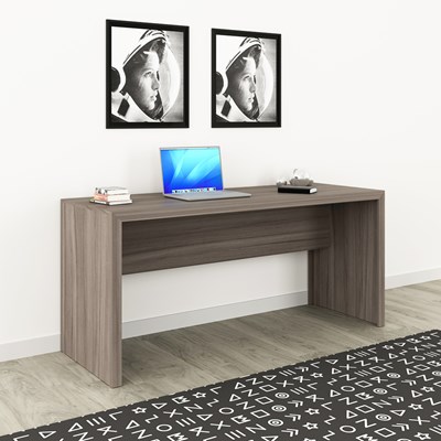 Mesa para Home Office de 163 cm de Largura ME4109 Carvalho – Tecno Mobili