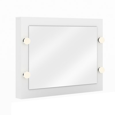 Painel Espelho Camarim PE2006 Branco - Tecno Mobili